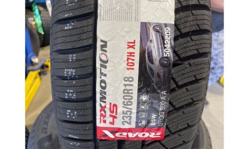 RoadX RXMotion 4S 235/60/18 (All Season/All Weather)